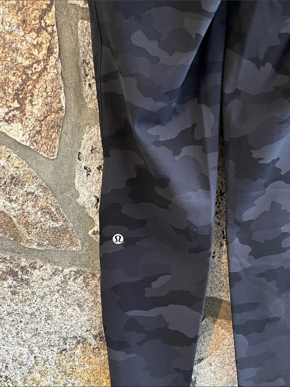lululemon athletica Black Camo High-Waist Leggings